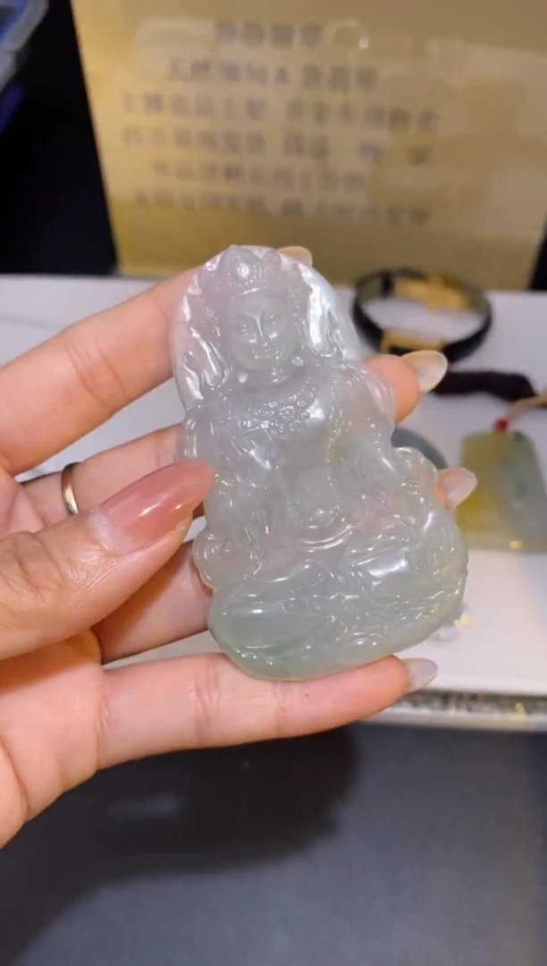 颈饰未镶嵌翡翠40364