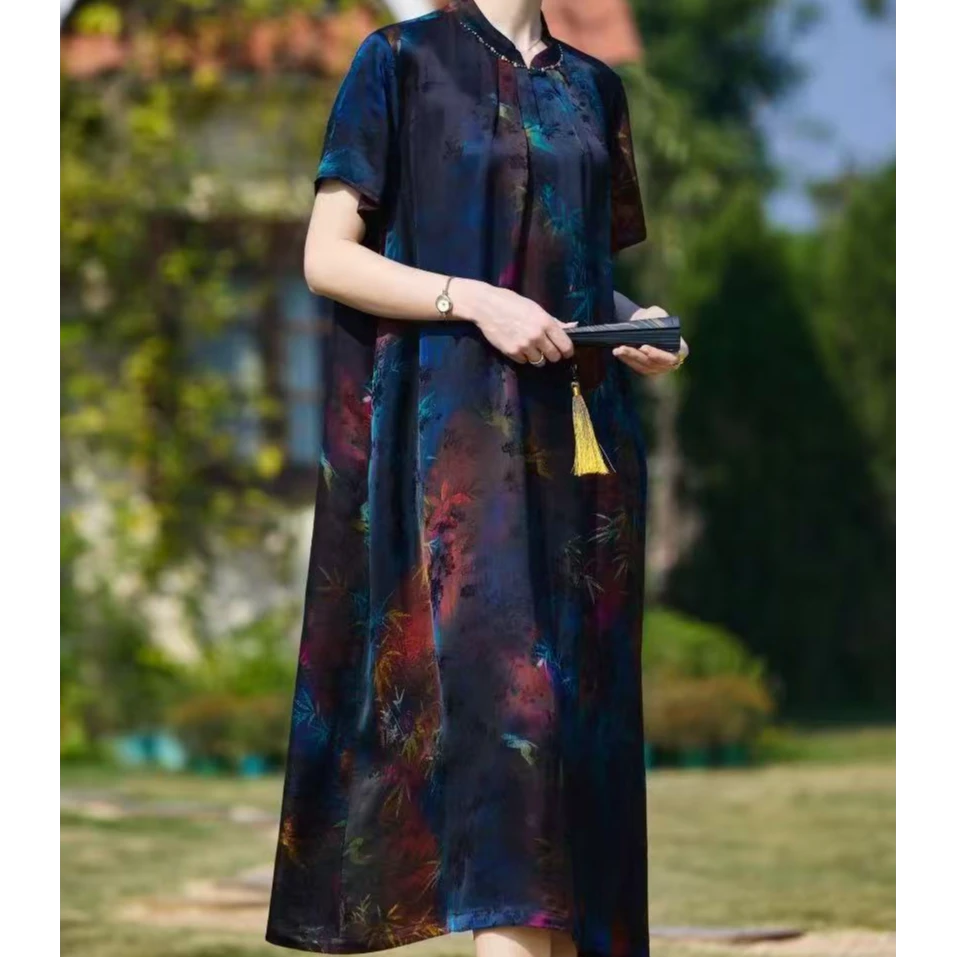 高端大气休闲舒适连衣裙39987