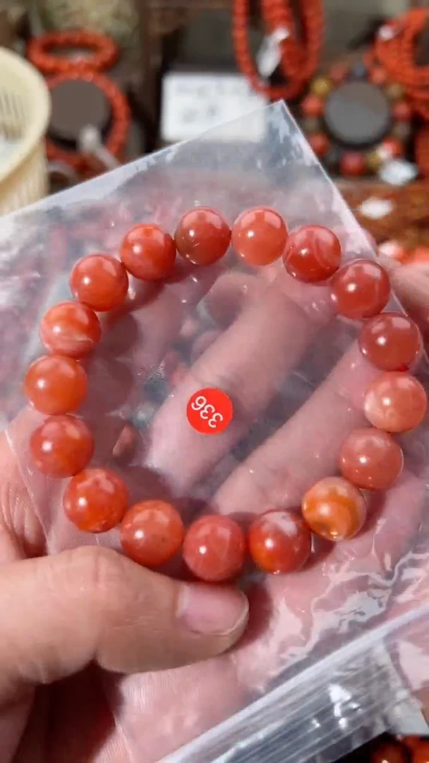 【闪购商品】南红玛瑙手串未镶嵌12