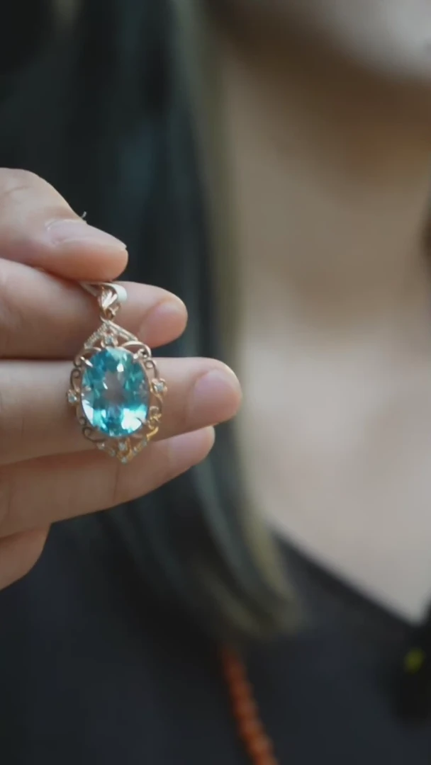 【闪购商品】托帕石吊坠未镶嵌N47