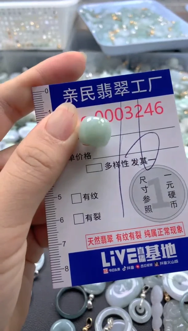 颈饰未镶嵌翡翠3246