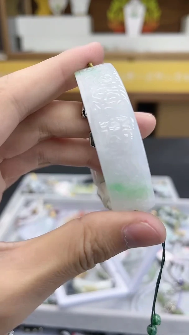 颈饰未镶嵌翡翠翡翠平安扣吊坠