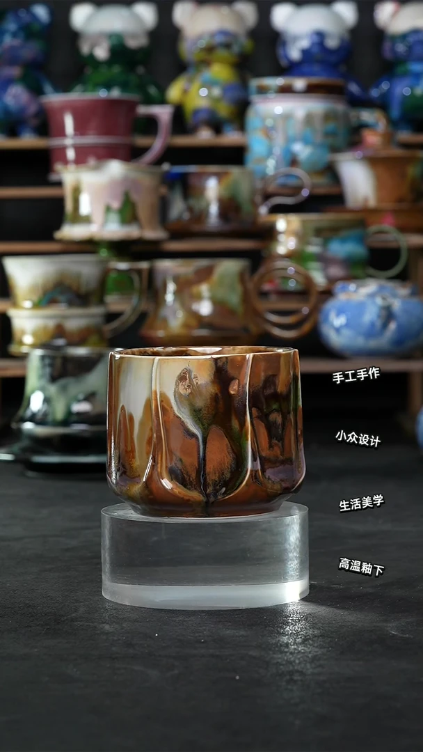 设计师款景德镇森涩手创陶瓷（食品级）693