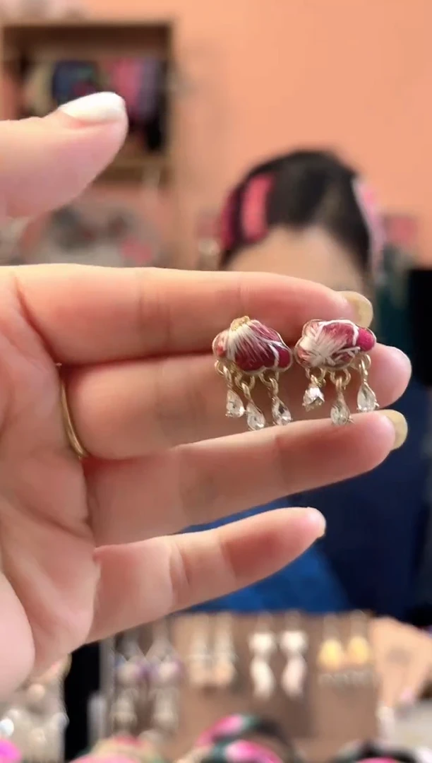 织绣艺枝独绣手工饰品31