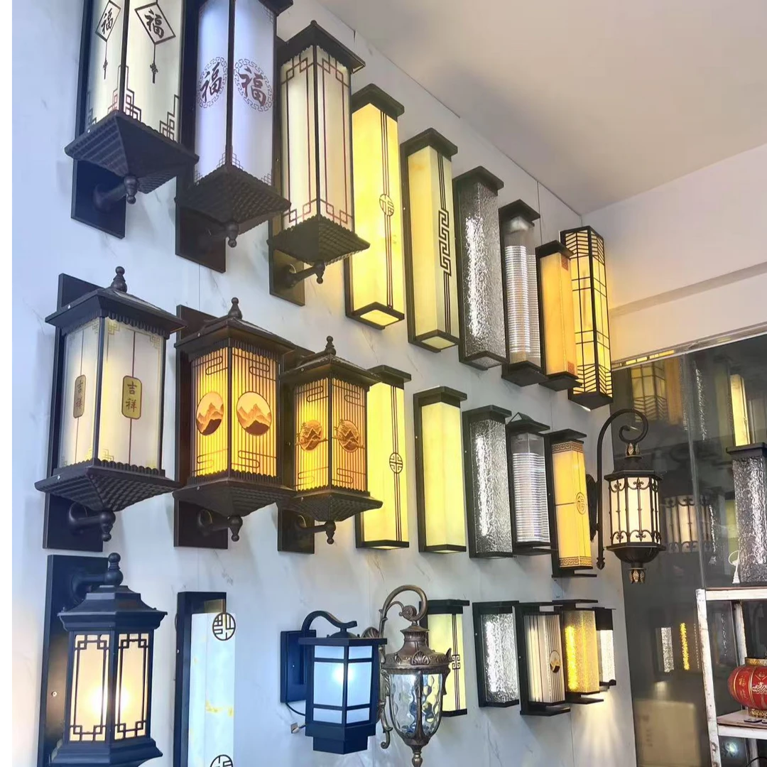 折扣【定制或改价】太阳能柱头灯围墙灯太阳能景观灯柱子门柱灯