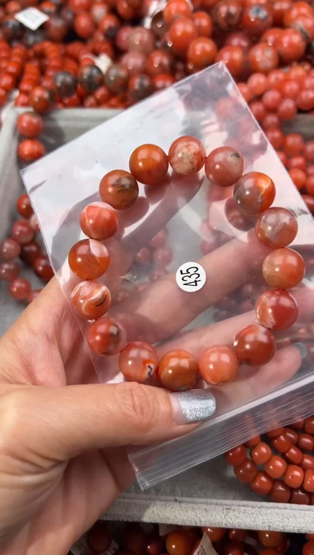 未镶嵌手串南红玛瑙13+