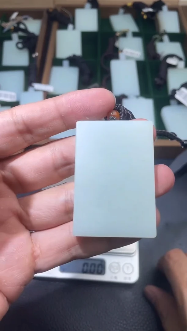 定制和田玉无事牌