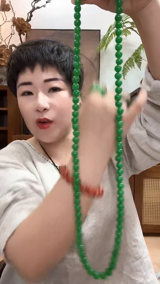 合金翡翠耳饰148