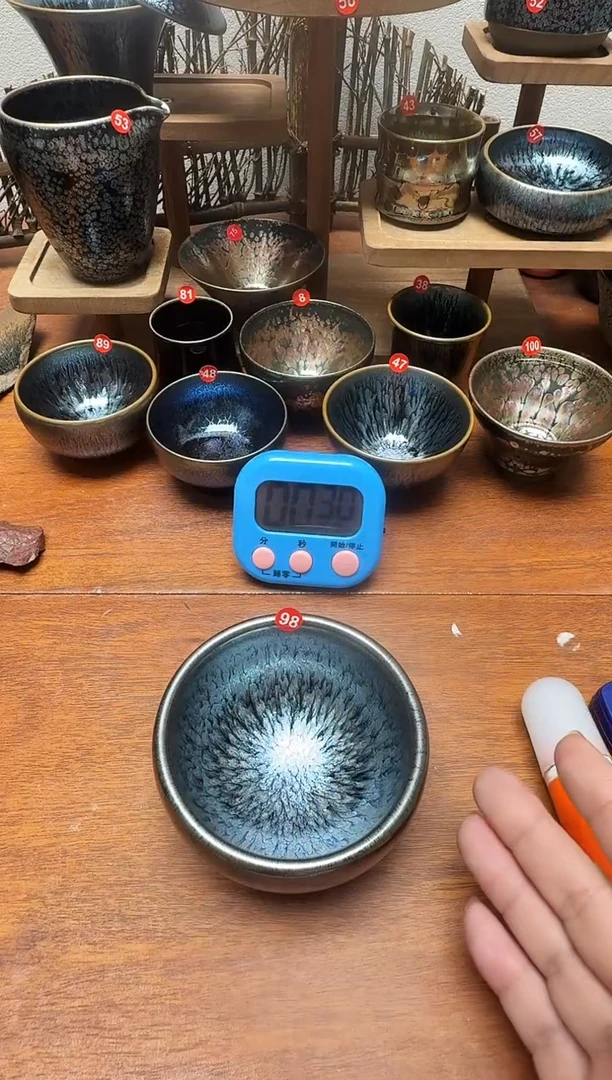 茶盏小****觉98号建盏工匠茶器