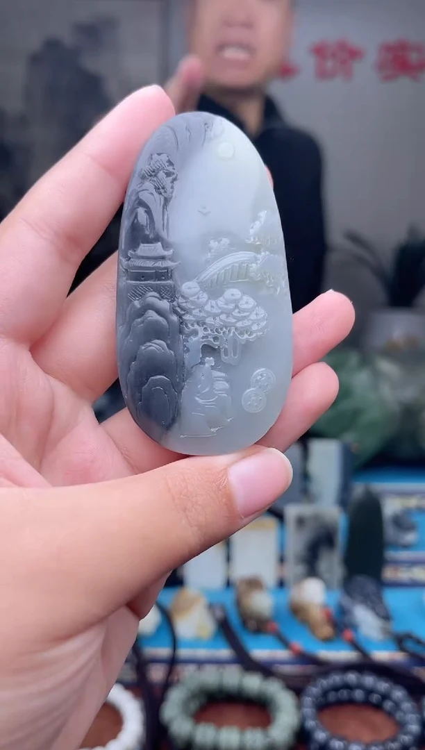 未镶嵌和田玉挂件1