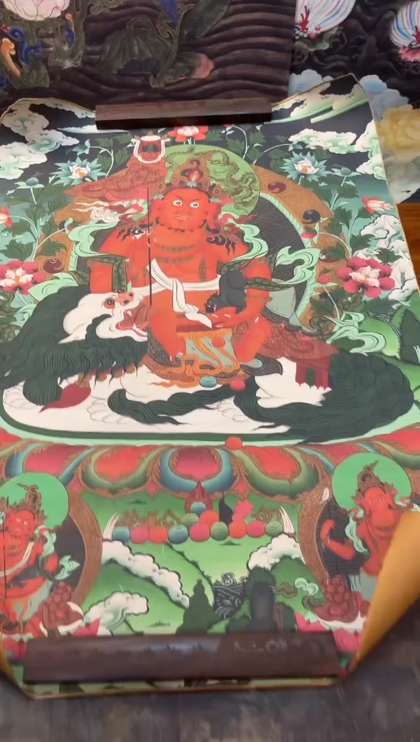 卷轴画大朱画院老六专属AA113