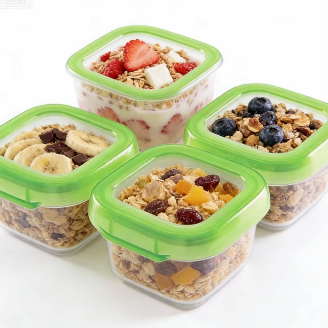 高品质辅食盒四件套