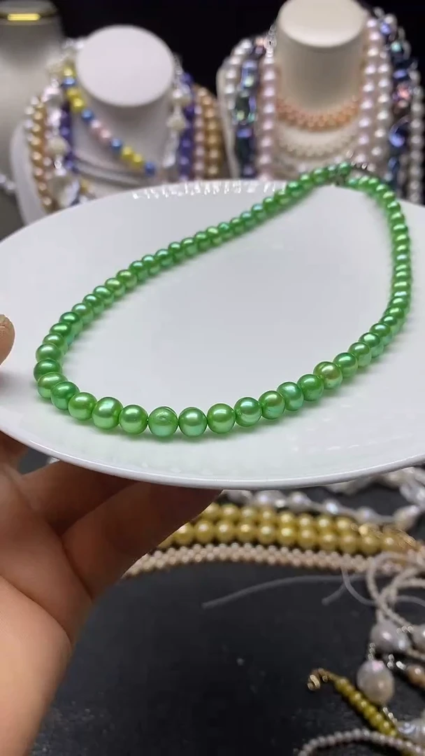 颈饰未镶嵌淡水珍珠多人