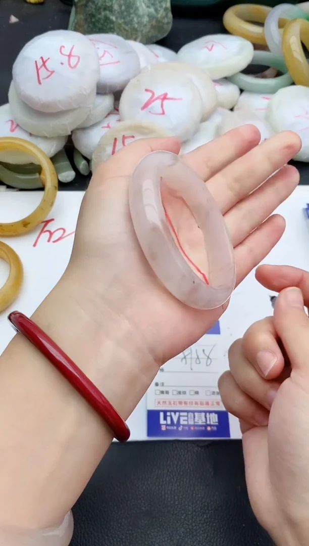 未镶嵌手镯石英质玉322+57/58