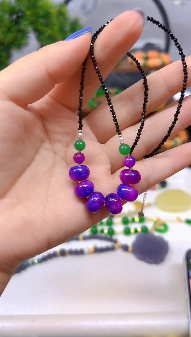 苏纪石（舒俱来）未镶嵌颈饰X408