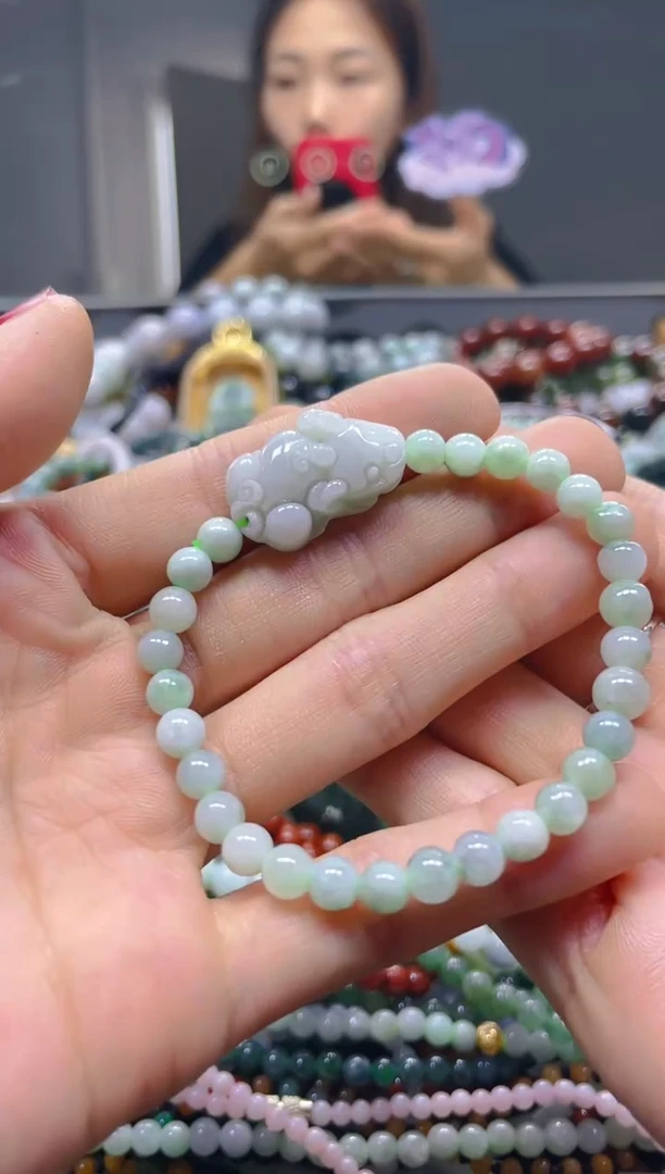 颈饰未镶嵌翡翠5MM