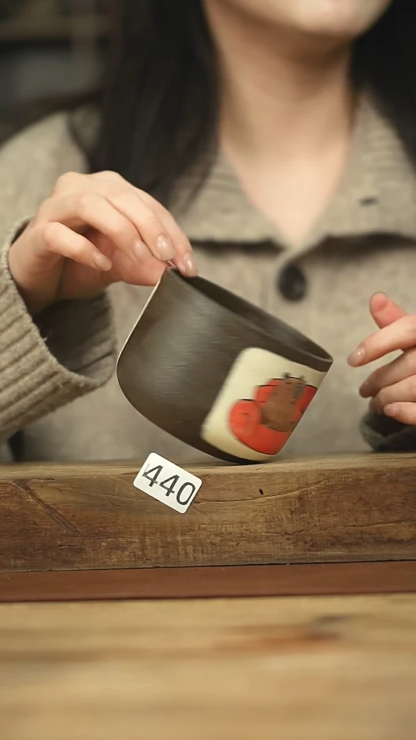 设计师手作款喵喵手绘系列 杯