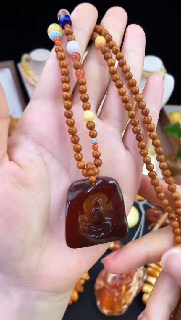 琥珀未镶嵌珠宝奇石柒月