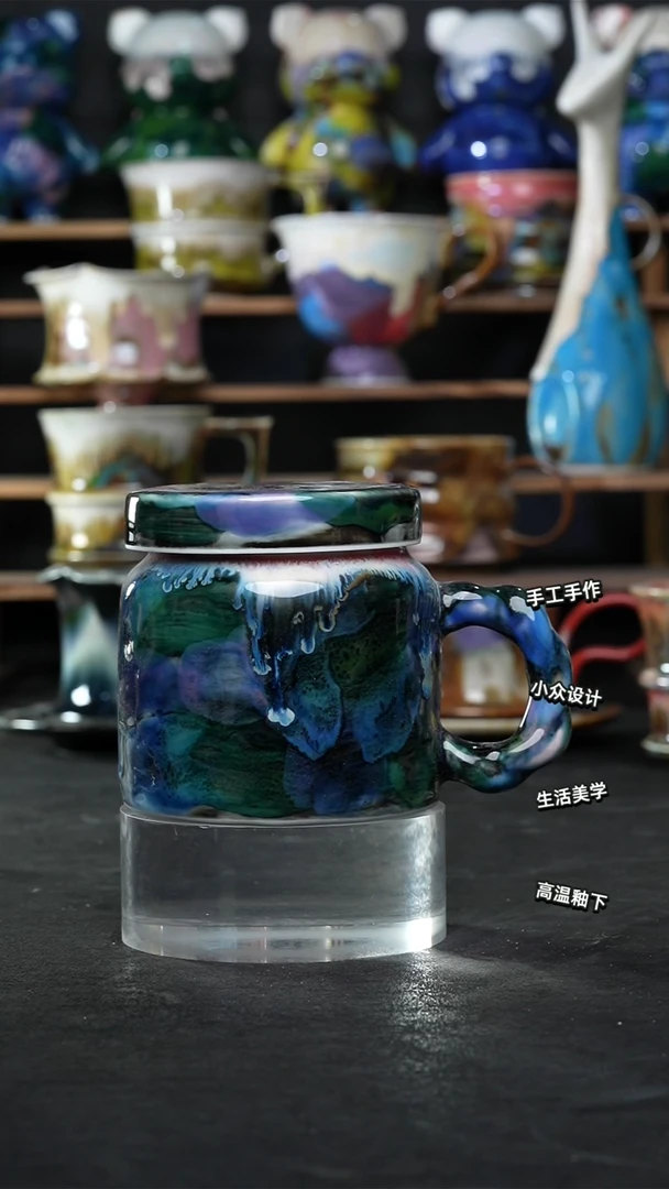 设计师款景德镇森涩手创陶瓷（食品级）308