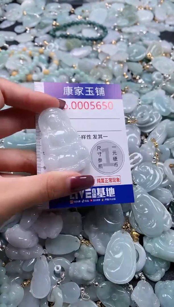 翡翠未镶嵌吊坠(不含链)5650