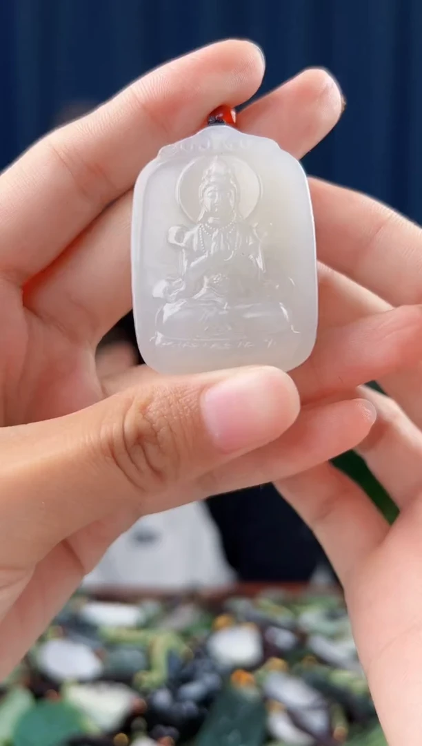 未镶嵌和田玉挂件拍一发一，
