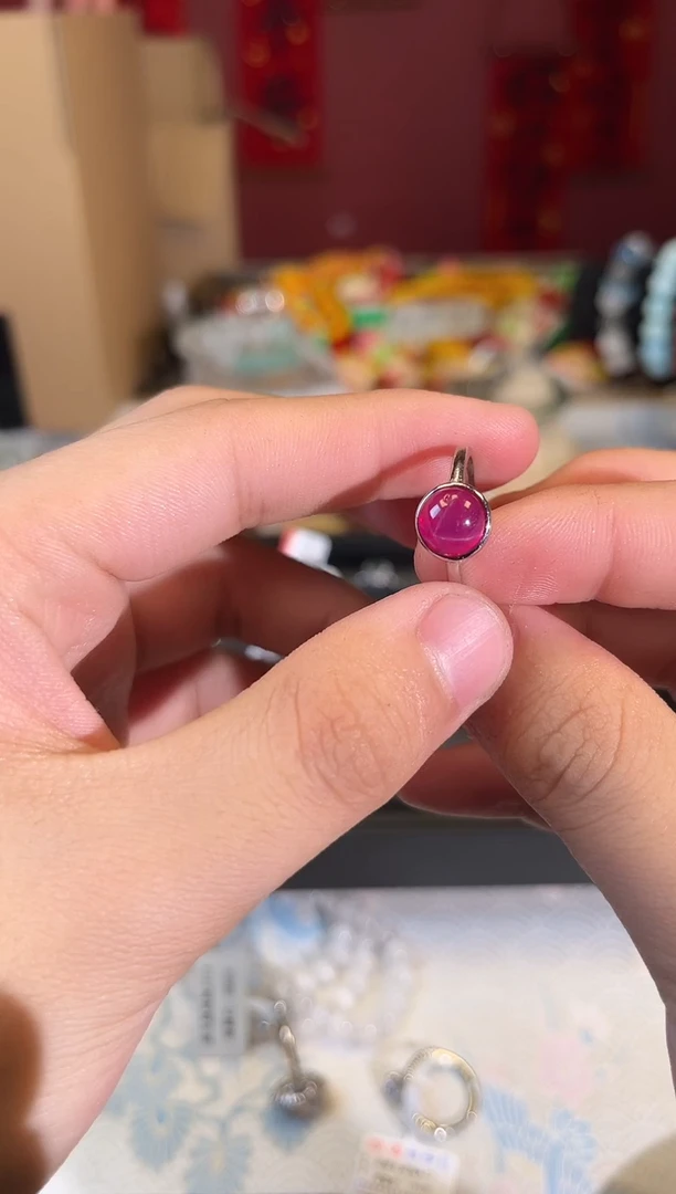 【闪购商品】红宝石戒指未镶嵌A65戒指