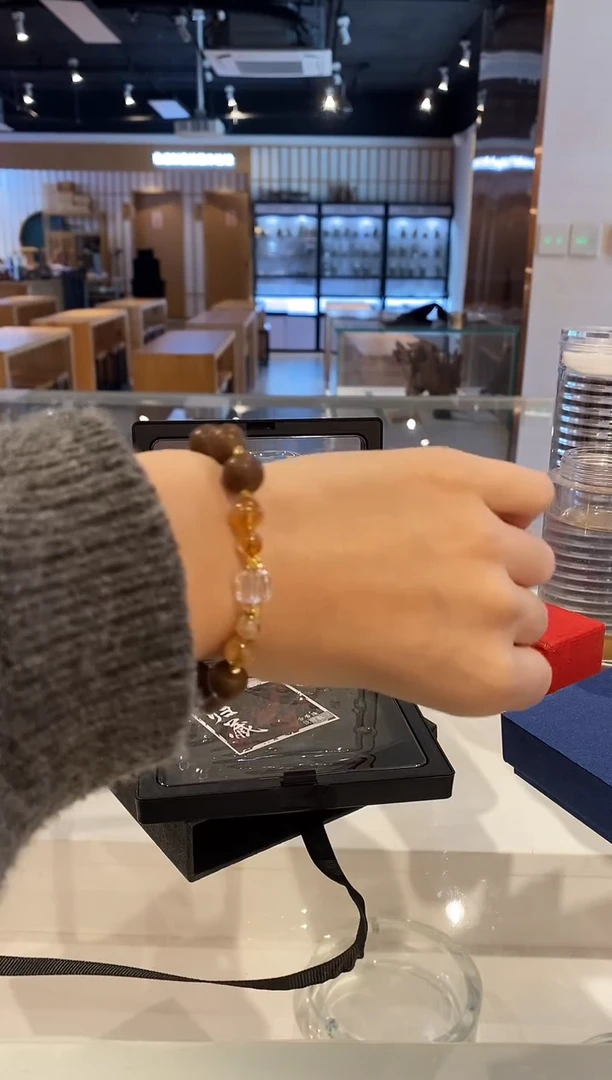 香篆1普云/合香珠DIY手串-晶曜·归藏/黑色木刻纹薄膜收纳盒装