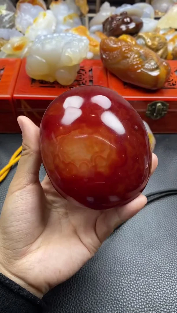 未镶嵌手把玛瑙/玉髓落**秋00