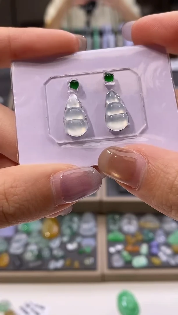 颈饰未镶嵌翡翠祝*好豆子 分单2