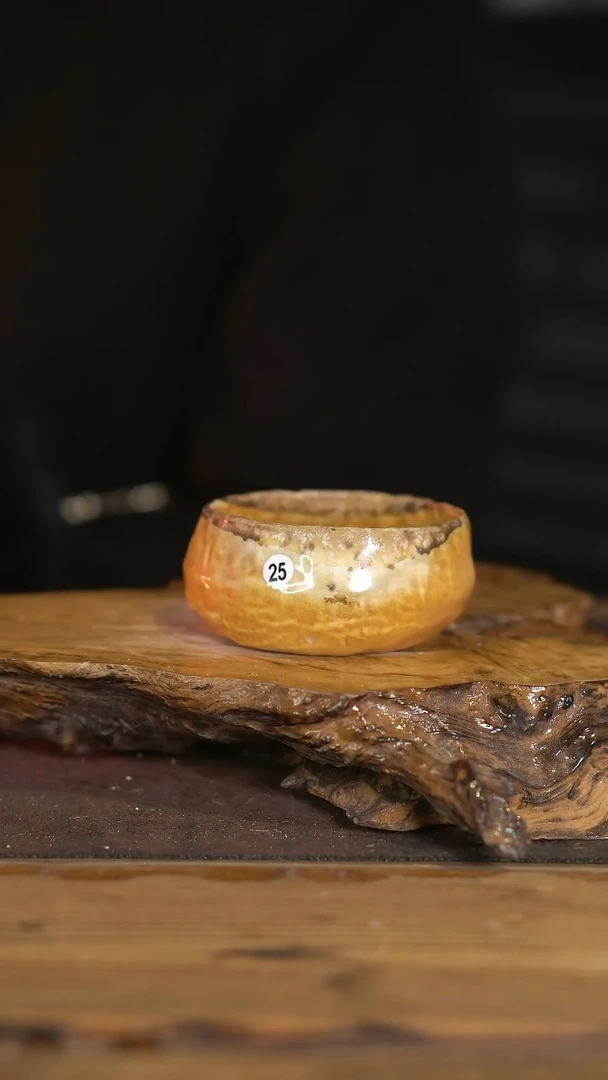 景德镇纯柴烧 普洱杯 25