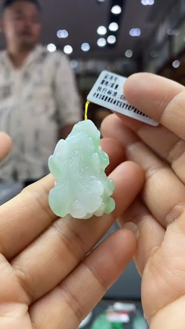 颈饰未镶嵌翡翠貔貅