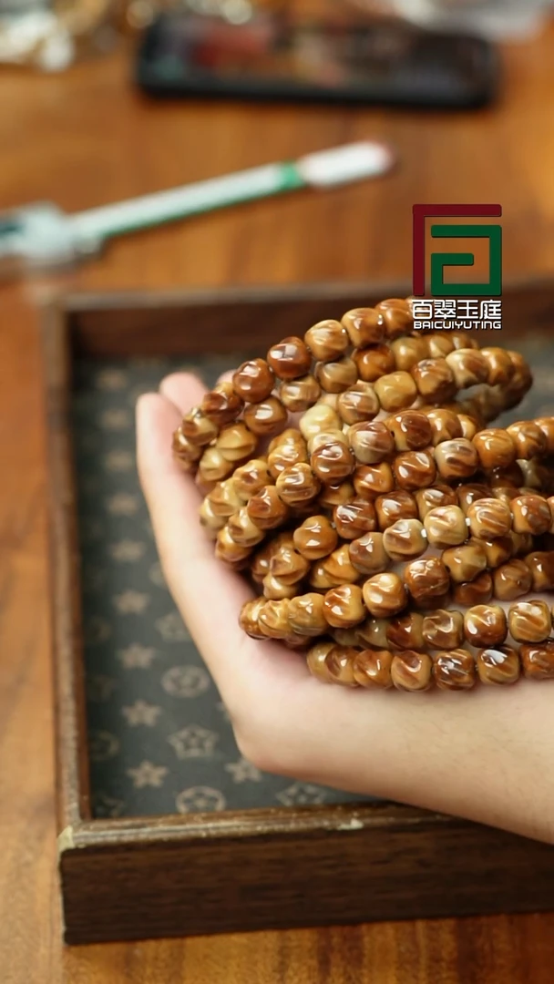 库克手串纯实心库克扭扭珠设计款带配饰