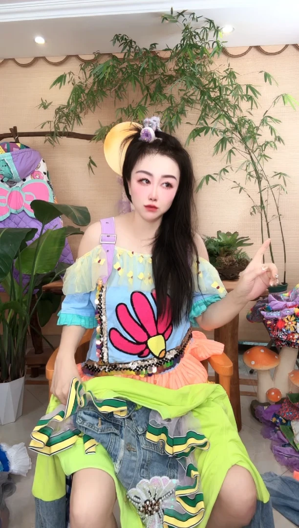 独**光孤品重工牛仔裤