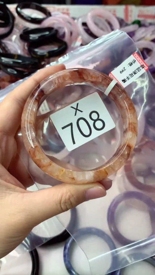 未镶嵌手镯水晶X708-62