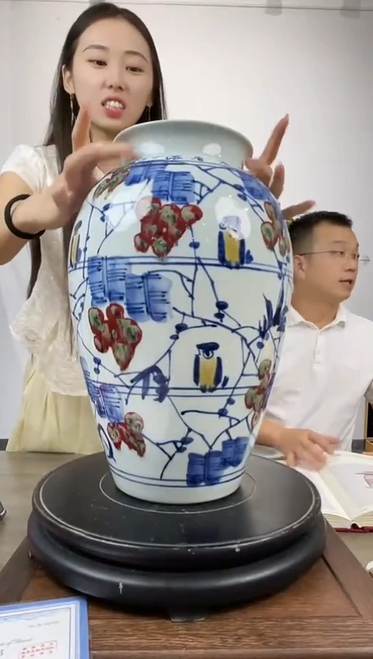 摆件景德镇陶瓷手工手绘摆件