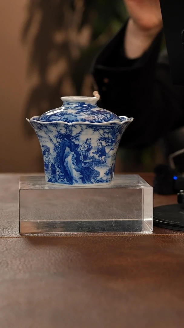 【闪购商品】青花瓷茶具斌芬陶瓷128