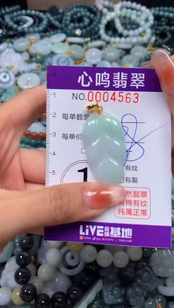 颈饰未镶嵌翡翠闪购004563