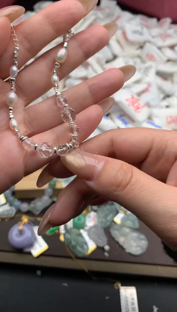 【闪购商品】水晶手链银S925镶嵌一