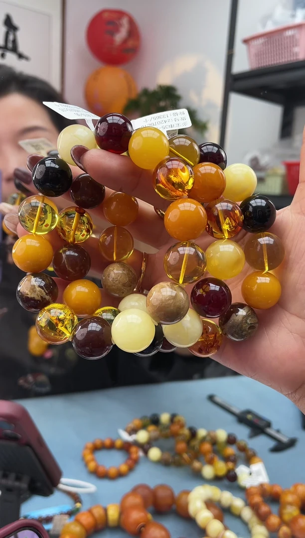 【闪购商品】蜜蜡珠宝奇石未镶嵌35 016多样性发一