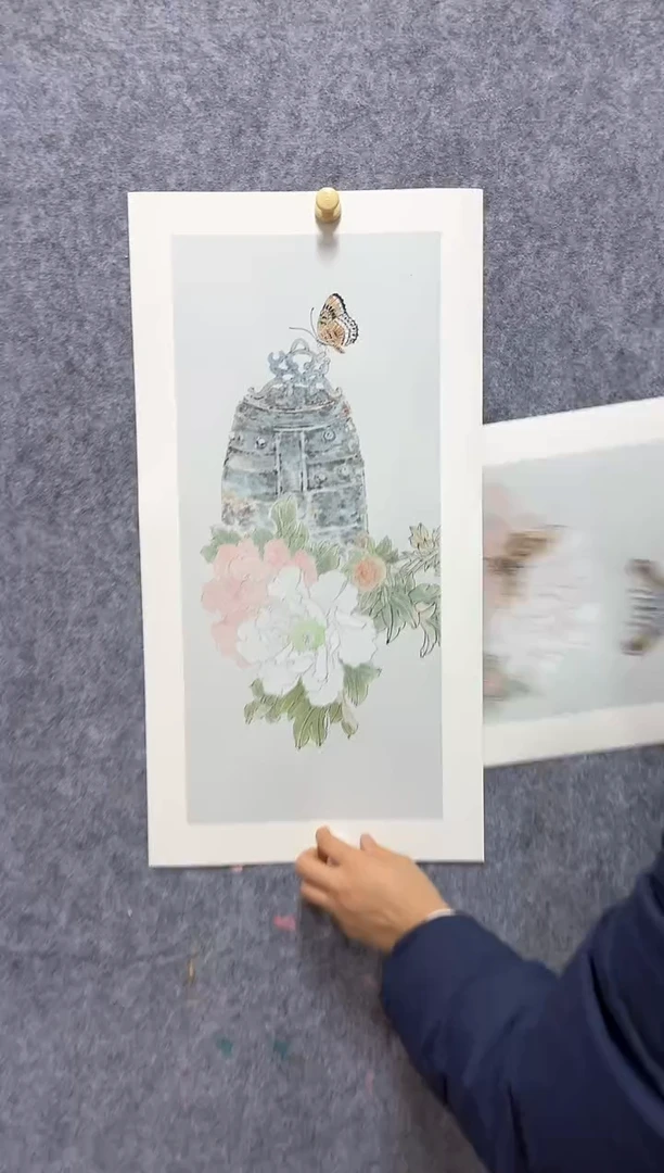 【闪购商品】折扇1裴玲霞书画作品专场