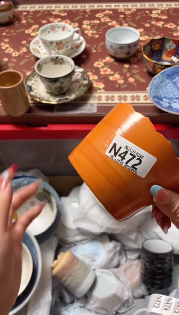 瓷片玲***雪瓷器瓷器N472