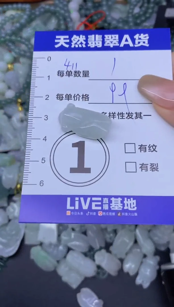 颈饰未镶嵌翡翠天然翡翠A货批量多样性发一件