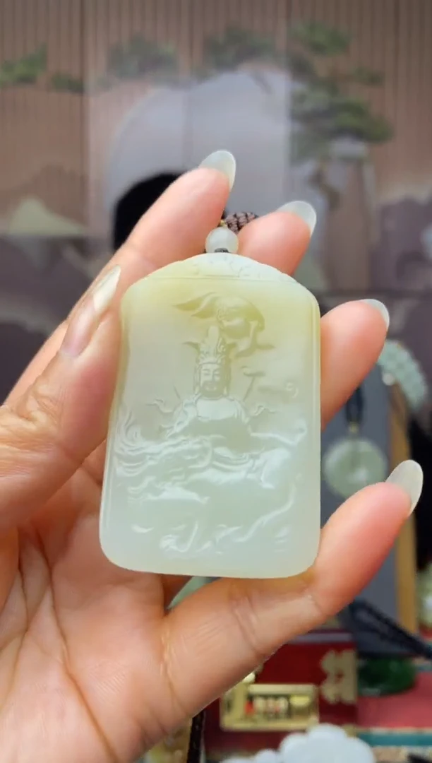 颈饰未镶嵌和田玉拍一发一