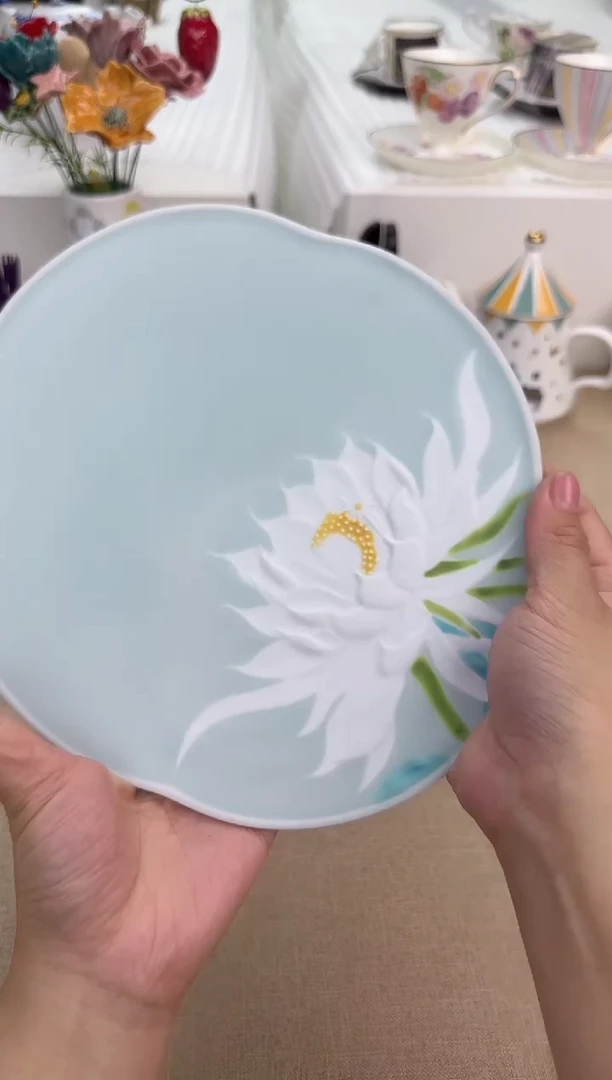 瓷片辰辰的瓷器好看到爆