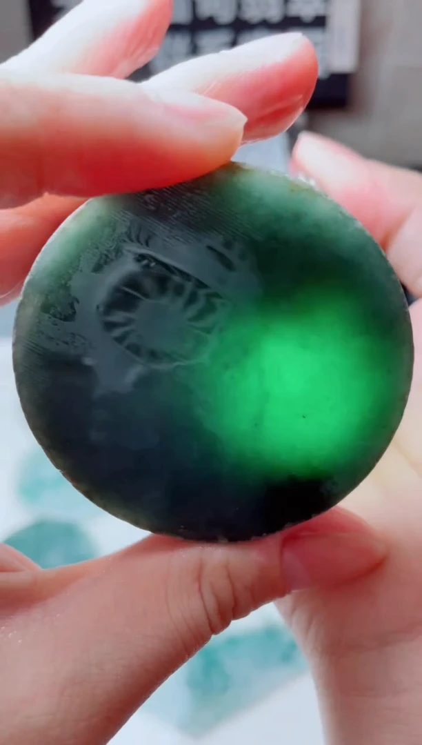 翡翠未镶嵌颈饰4622.....