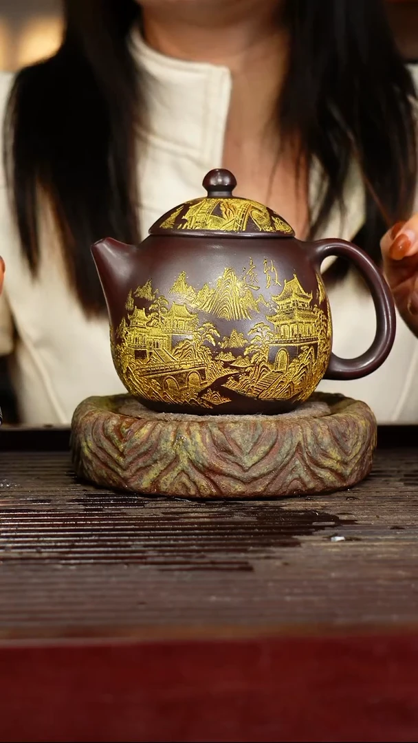 宜兴原矿紫砂壶茶壶宜兴原矿紫砂壶茶壶500C