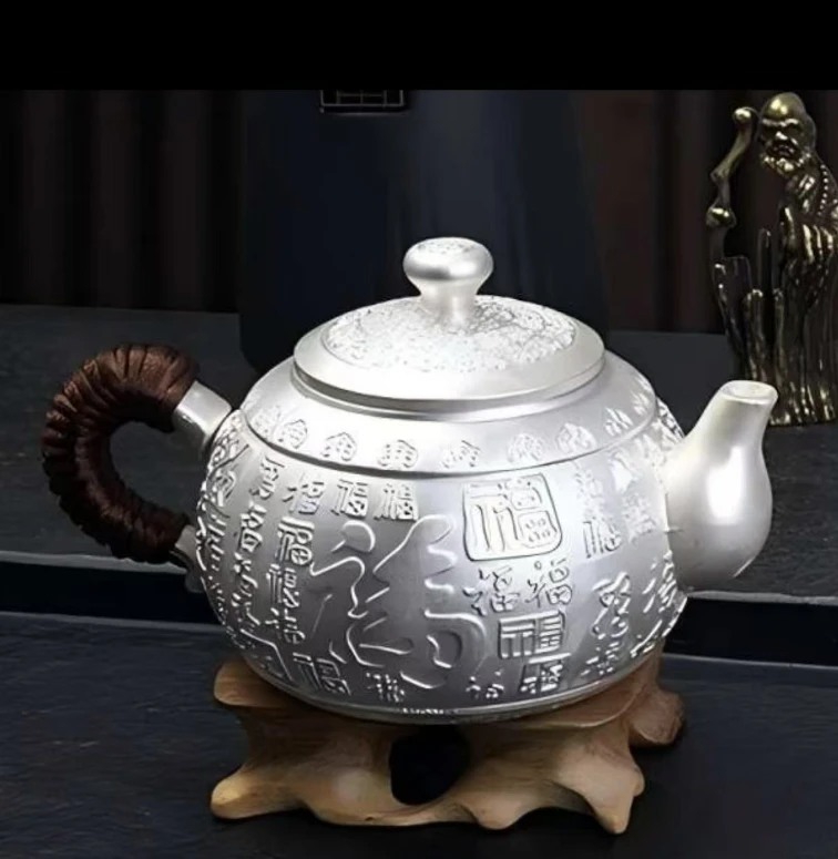 【粉丝福利】百福茶壶家用办公礼办公室喝茶收藏