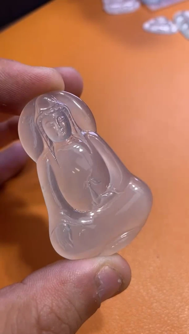 【闪购商品】翡翠吊坠(不含链)未镶嵌观音6980