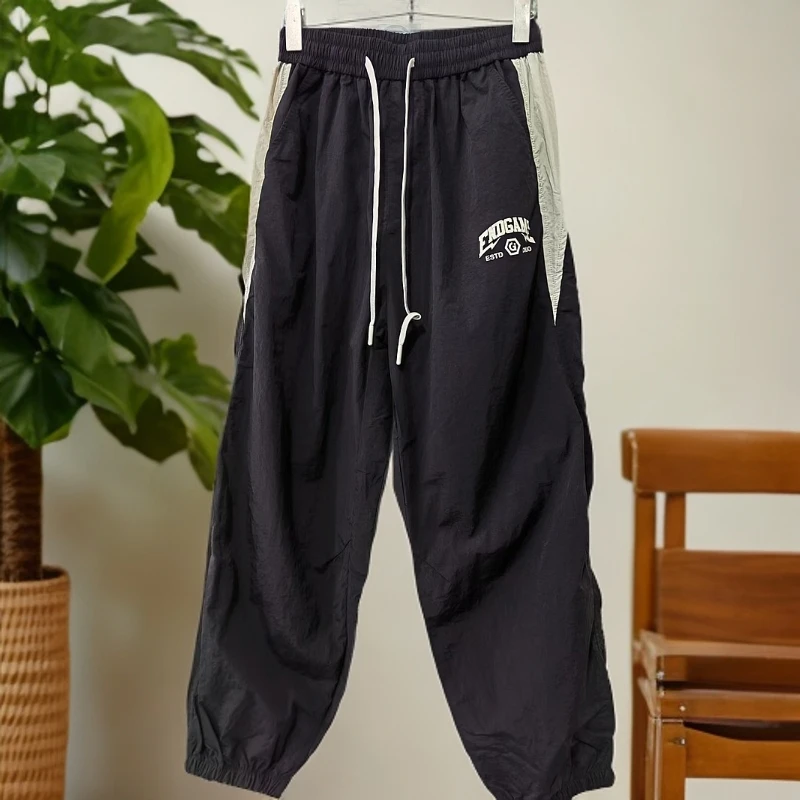 【28718-黑色】青少年夏季速干长裤