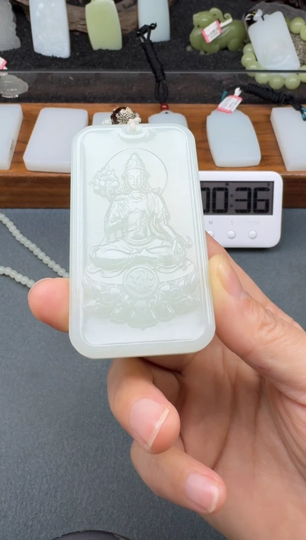 颈饰未镶嵌和田玉2